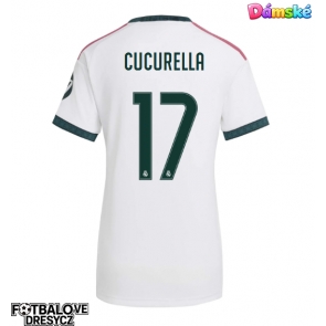 Real Madrid Marc Cucurella #17 Dámské Domácí Dres 2026-27 Krátký Rukáv